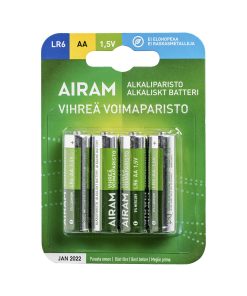 Rafhlaða AA LR6, 1,5V 4 stk Alkaline