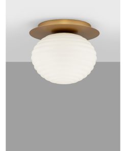 Alternative view of ALLEN loftljós L26xH21 12W E27 opal/mattgull