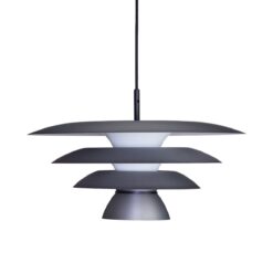 xDaVinci hangandi ljós, Q500 75W E27  Oxið grátt
