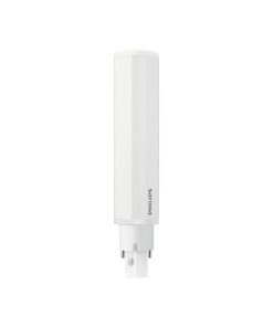 LED PLC pera, 2P, 8,5W (26W) 3K
