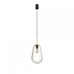 Hangandi PEAR M Q220 h188 60W E27 gler/messing