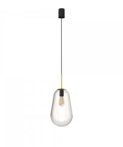 Hangandi PEAR M Q220 h188 60W E27 gler/messing