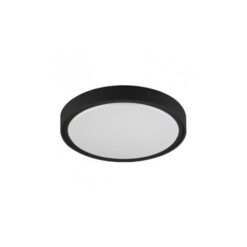 QIJO Loftljós Q300mm 15W 3K svart IP65