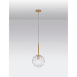 COEN hangandi Q250 G9 5W burstað/gyllt - Image 2
