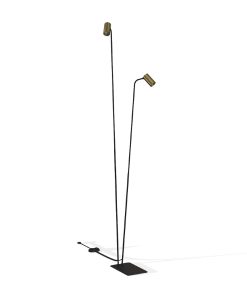 MONO II gólflampi 2x10W GU10 brass