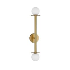 PIELO veggljós LED 2x5w gyllt