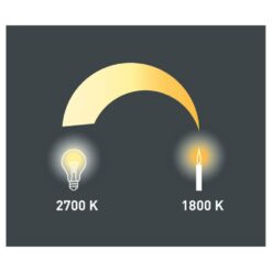 Led kúla P45 E14 830-822 470lm Dim to warm opal - Image 3