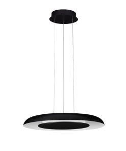 EPOS Hangandi Loftljós LED 38W Dimmable Svart/hvít