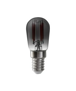 Led T26 E14 2,5W 120lm 18K Smoke dimmanleg