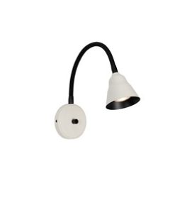 RELIEF LED vegglampi 10W GU10 hvítur