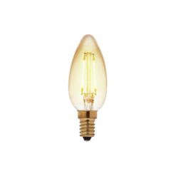 Led kerti E14 4,5W 360lm 22K Amber dimmanleg