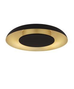 EPOS Loftljós LED 24W Dimmable Svart/Gull