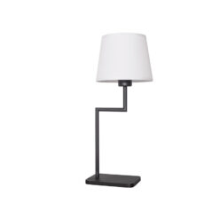 xSAVONA borðlampi E27 1x12W svart