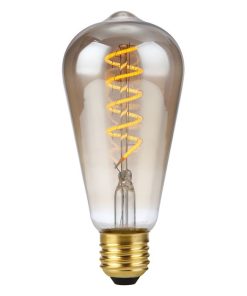 LED ST64 4W 200lm 2K Rustika E27 Dimmanleg