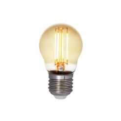 Led kúla P45 E27 5W 360lm 22K amber dimmanleg