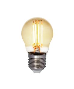 Led kúla P45 E27 5W 360lm 22K amber dimmanleg