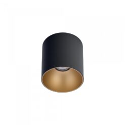 POINT TONE GU10 10W svart/gull