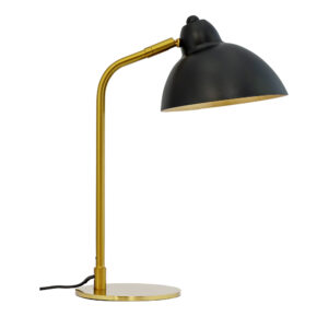 FUTURA borðlampi h40 E14 40W svart/brass