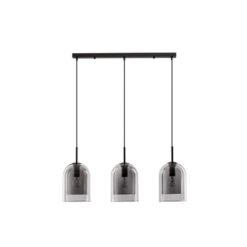 VELOR hangandi ljós LED 3x12W svart með tvöföldum