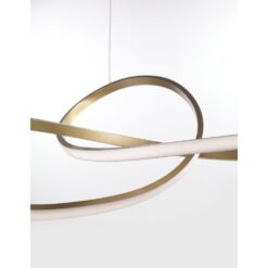 FUSION hangandi Q720 Led 53W 3K burstað gull - Image 3