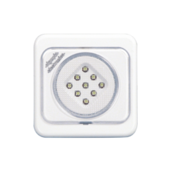 WEATHER SPOT innfellt ljós, 9 LED