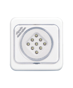 WEATHER SPOT innfellt ljós, 9 LED