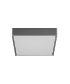 GOA Loftljós 220x220mm 12W 3K grátt IP65