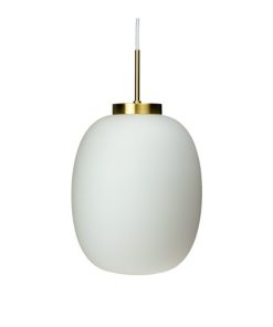 DL39 Opal hangandi 60W E27 messing