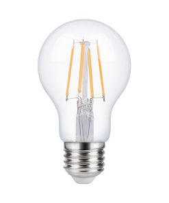 LED A60  4W 470lm 27K E27 glær dimmanleg