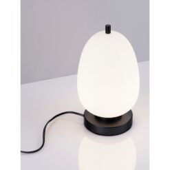 LATO borðlampi 5W E14 h28cm opal/svartur - Image 3