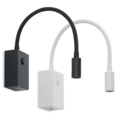 Berlin veggljós LED 3W 3K m/USB hvítt