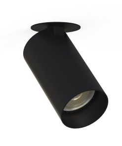 MONO kastari innfelldur gat 45mm GU10 10W svartur