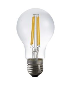LED A60  8,5W 1000lm 27K E27 glær dimmanleg