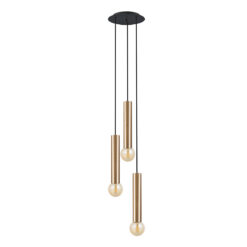 BATON III 3x10W E27 brass (án pera)