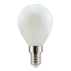 Led kúla P45 E14 1,4W 136lm 27K opal 2stk.