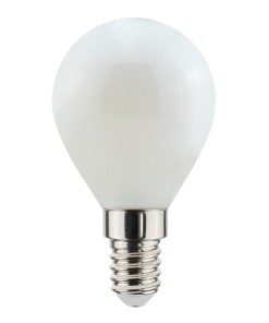 Led kúla P45 E14 1,4W 136lm 27K opal 2stk.