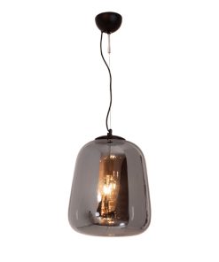 Leola hangandi gler reyklitað E27 40W
