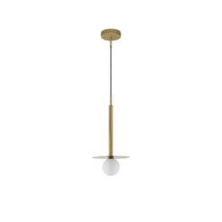 PIELO hangandi Q220 5W G9 gyllt/opal