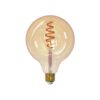 Smart G125 818-830 380lm E27 AM, globe 125mm Amber