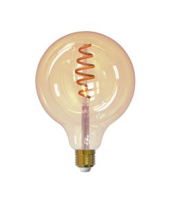 Smart G125 818-830 380lm E27 AM, globe 125mm Amber