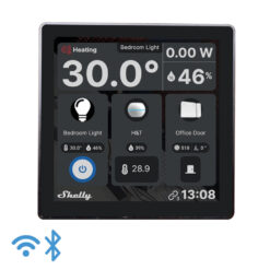 Shelly wall display Black