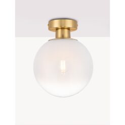 VITA loftljós 12W E27 opal/gull - Image 2