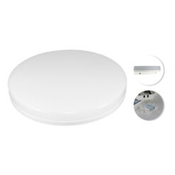 Loftljós LED 15W Q220 4K IP54