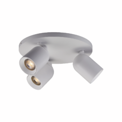 TOPAZ R3 kastari á hring 3x7,5W GU10 hvítur