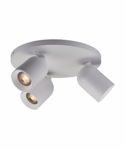 TOPAZ R3 kastari á hring 3x7,5W GU10 hvítur