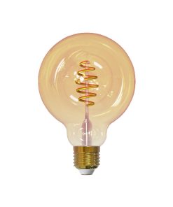 Smart G95 818-830 380lm E27 AM globe 95mm Amber sp