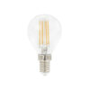 Led kúla P45 E14 470lm 22-27K 100-50-7% glær 3STEP