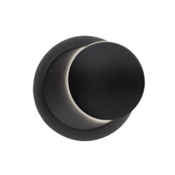 ODIN veggljós Q140 Led 5W 3K Svart