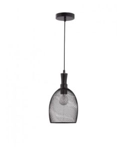 NEVA hangandi ljós svart E27 1x12W 15,5cm