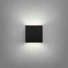 Útiljós vegg Kubbur LED 6W 927 svart IP65